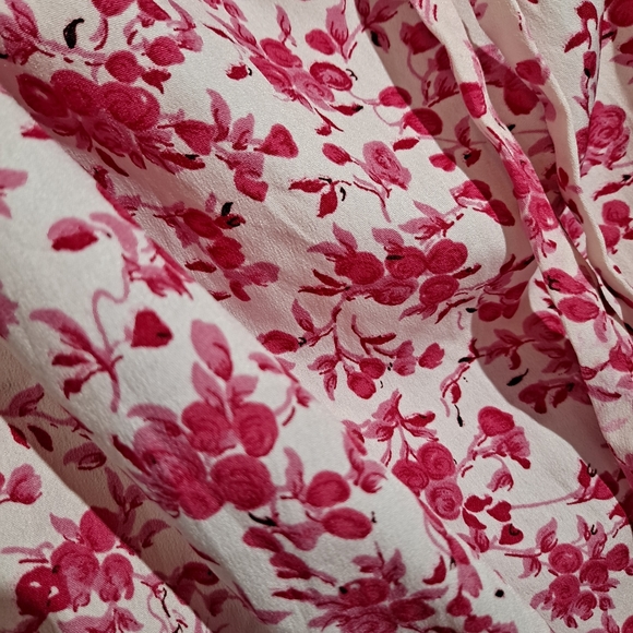 Sunkissed Couture pink and white romper, sz Large - Picture 4 of 6